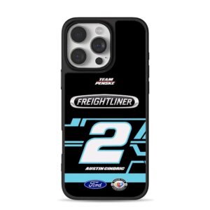 Austin Cindric No2 Penske Ford iPhone 16 Pro Max Black Case