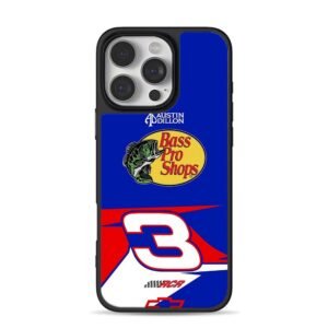 Austin Dillon 3 Bass Pro Shops iPhone 16 Pro Max Black Case