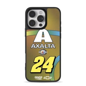 Axalta 24 Chevy NASCAR racing iPhone 16 Pro Max Black Case