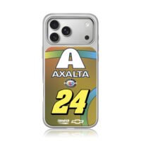 Axalta 24 Chevy NASCAR racing iPhone 17 Pro Max Electroplated Silver Case1
