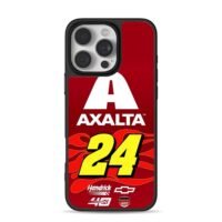 Axalta 24 NASCAR Hendrick Chevy iPhone 16 Pro Max Black Case