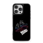 Back to the Future hover shoes iPhone 16 Pro Max Black Case