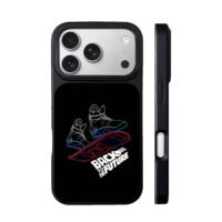 Back to the Future hover shoes iPhone 17 Pro Max Black Case