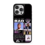 Bad Bunny 2024 photo collage iPhone 16 Pro Max Black Case