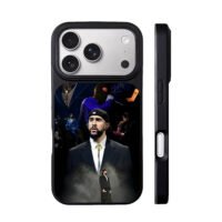 Bad Bunny concert collage iPhone 17 Pro Max Black Case