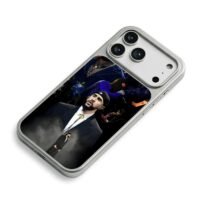 Bad Bunny concert collage iPhone 17 Pro Max Electroplated Silver Case2