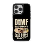 Bad Bunny DtMF frog tour iPhone 16 Pro Max Black Case