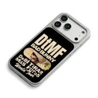 Bad Bunny DtMF frog tour iPhone 17 Pro Max Electroplated Silver Case2