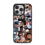 Bad Bunny multi photo collage iPhone 16 Pro Max Black Case