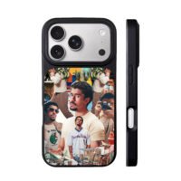 Bad Bunny Puerto Rico collage iPhone 17 Pro Max Black Case