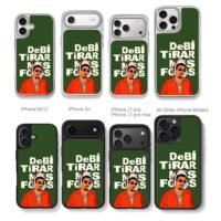 Bad Bunny Spanish cartoon text Chris Brown Phone Case Black Electroplated Silver For Iphone 11 To 17