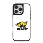Bad Bunny with yellow sombrero iPhone 16 Pro Max Black Case