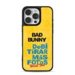 Bad Bunny World Tour print iPhone 16 Pro Max Black Case