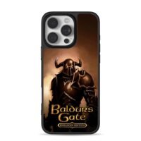 Baldurs Gate horned knight art iPhone 16 Pro Max Black Case