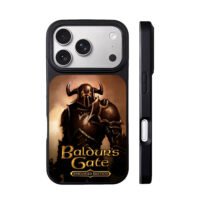 Baldurs Gate horned knight art iPhone 17 Pro Max Black Case