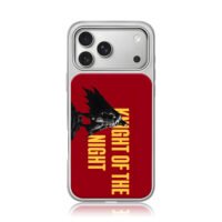 Batman Knight of the Night red iPhone 17 Pro Max Electroplated Silver Case1