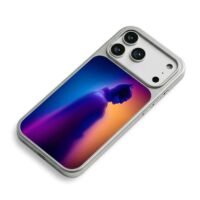 Batman side neon silhouette Phone Case for iPhone 11-17 & Samsung Galaxy S24-S26 - Image 5