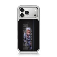 Beatrix space agent ML girl iPhone 17 Pro Max Electroplated Silver Case1
