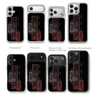Berserk Guts Berserker Armor Chris Brown Phone Case Black Electroplated Silver For Iphone 11 To 17