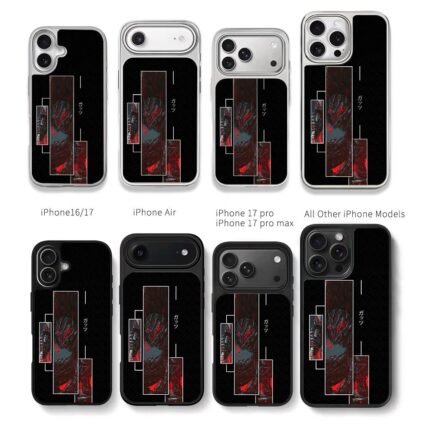 Berserk Guts Berserker Armor Chris Brown Phone Case Black Electroplated Silver For Iphone 11 To 17