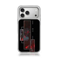 Berserk Guts Berserker Armor iPhone 17 Pro Max Electroplated Silver Case1