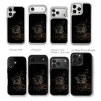 Berserk Guts worse before better quote art Chris Brown Phone Case Black Electroplated Silver For Iphone 11 To 17