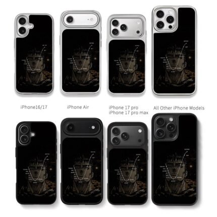 Berserk Guts worse before better quote art Chris Brown Phone Case Black Electroplated Silver For Iphone 11 To 17