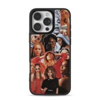 Beyonce vintage photo collage Phone Case for iPhone 11-17 & Samsung Galaxy S24-S26