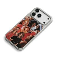 Beyonce vintage photo collage iPhone 17 Pro Max Electroplated Silver Case2