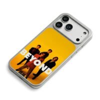 Beyond band group photo yellow iPhone 17 Pro Max Electroplated Silver Case2