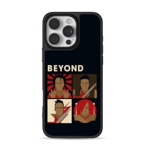 Beyond four cartoon members iPhone 16 Pro Max Black Case