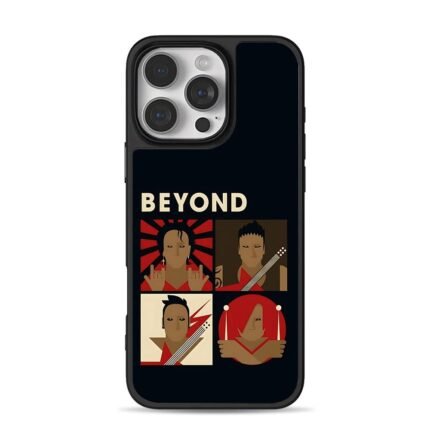 Beyond four cartoon members iPhone 16 Pro Max Black Case