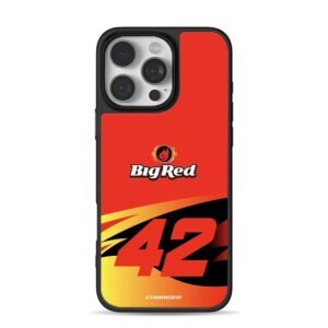 BigRed 42 racing flame livery iPhone 16 Pro Max Black Case