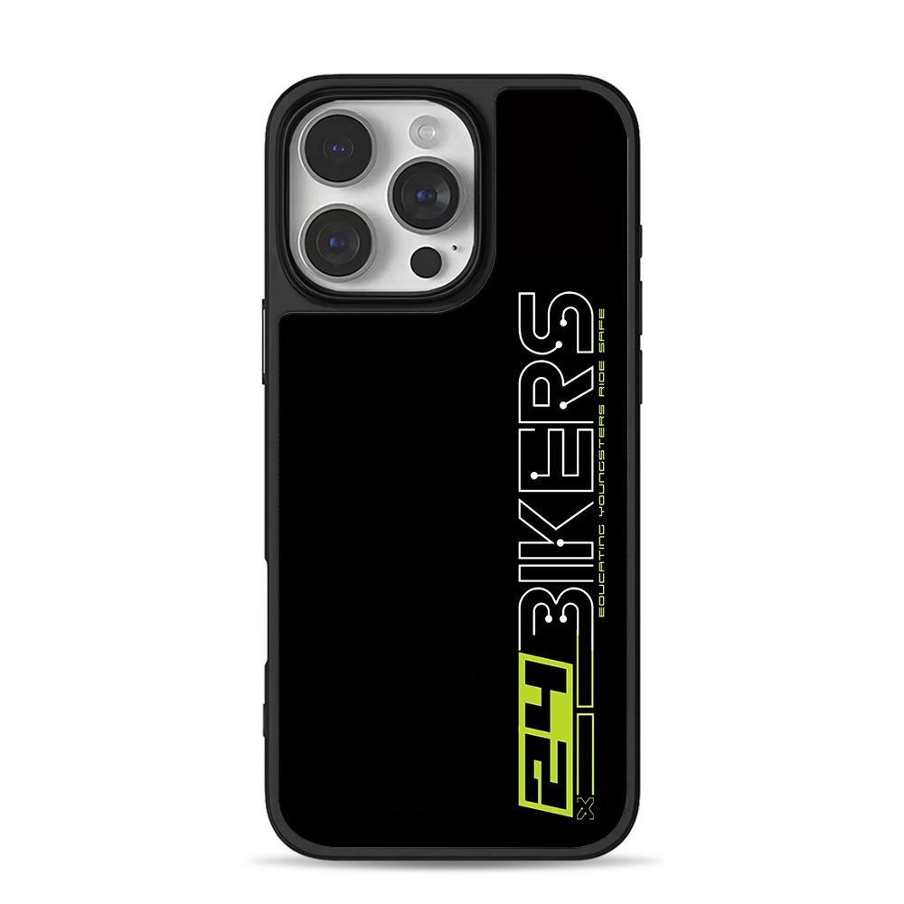 Bikers 24 Ride Safe Youth Art iPhone 16 Pro Max Black Case Bikers 24 Ride Safe Youth Art iPhone 16 Pro Max Black Case