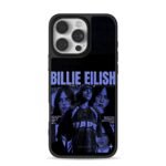 Billie Eilish BAPE blue poster Phone Case for iPhone 11-17 & Samsung Galaxy S24-S26