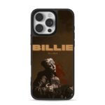 Billie Eilish halftone print iPhone 16 Pro Max Black Case