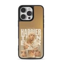 Billie Eilish HappierThanEver iPhone 16 Pro Max Black Case