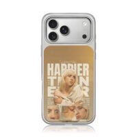 Billie Eilish HappierThanEver iPhone 17 Pro Max Electroplated Silver Case1