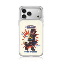 Billie Eilish HMHaS Tour Print iPhone 17 Pro Max Electroplated Silver Case1