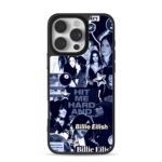 Billie Eilish Lana Rey collage iPhone 16 Pro Max Black Case