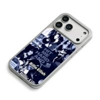 Billie Eilish Lana Rey collage iPhone 17 Pro Max Electroplated Silver Case2
