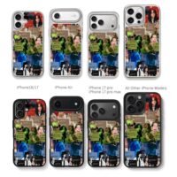 Billie Eilish photo lyric art Chris Brown Phone Case Black Electroplated Silver For Iphone 11 To 17