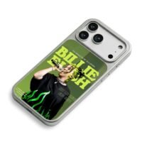 Billie Eilish sing on green Phone Case for iPhone 11-17 & Samsung Galaxy S24-S26 - Image 5