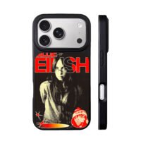 Billie Eilish Supreme halftone iPhone 17 Pro Max Black Case