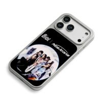 Biol NewJeans 5 girls pic iPhone 17 Pro Max Electroplated Silver Case2