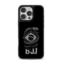 BJJ coiled snake Brazil flag Phone Case for iPhone 11-17 & Samsung Galaxy S24-S26