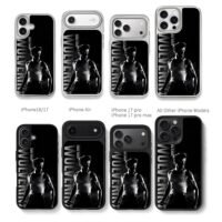 Black and white Wolverine WOLVERINE Chris Brown Phone Case Black Electroplated Silver For Iphone 11 To 17