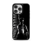 Black and white Wolverine WOLVERINE iPhone 16 Pro Max Black Case