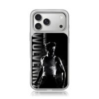 Black and white Wolverine WOLVERINE iPhone 17 Pro Max Electroplated Silver Case1