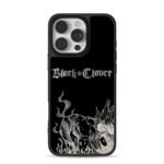 Black Clover Asta line art iPhone 16 Pro Max Black Case